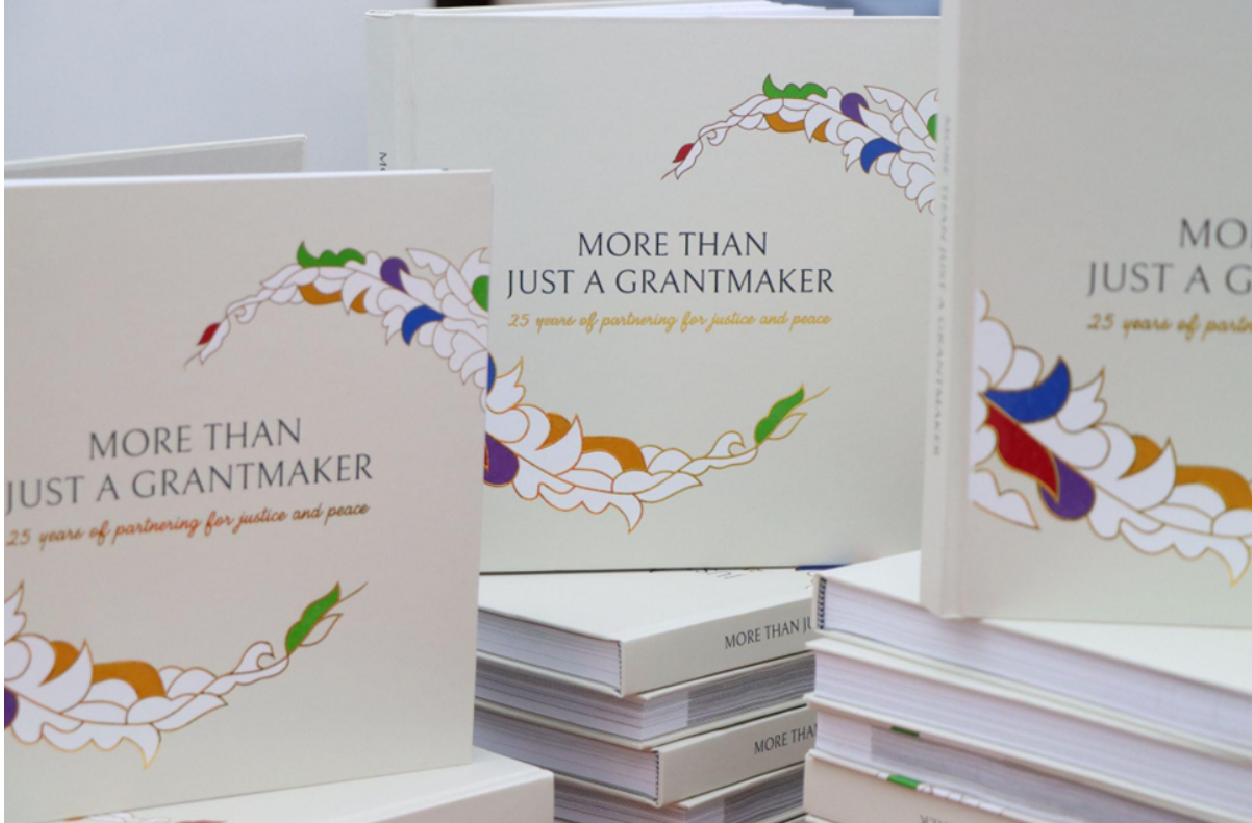 'More than just a grantmaker' books